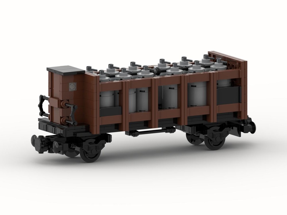 Lego Acid carrying Wagon with Brakeman's Cab (8w)