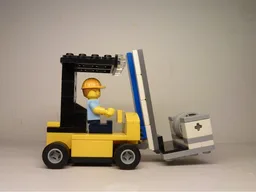 31060 Forklift for Minifig