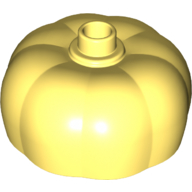 Lego Duplo Food Pumpkin / Bright Light Yellow