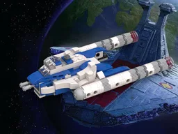 Rex's Triple Y Wing Un-Micro-ed Fighter