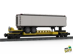 Wagon for trailor container