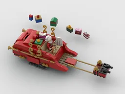 40499 Santa's Sleigh for Single-Axle Tractor #24