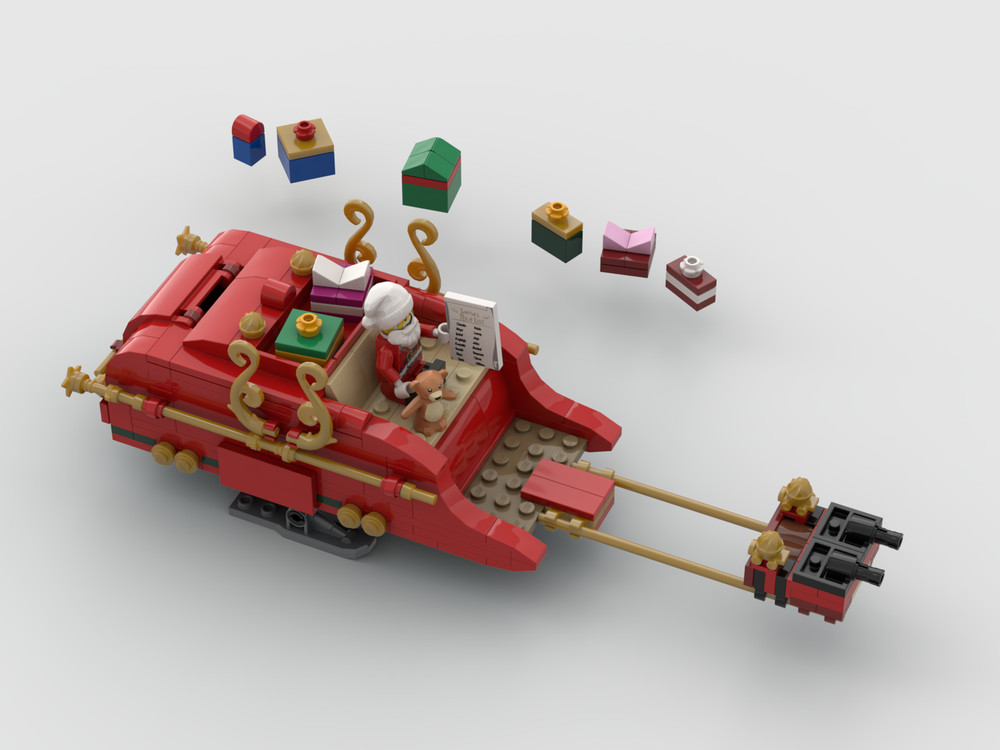 Lego 40499 Santa's Sleigh for Single-Axle Tractor #24