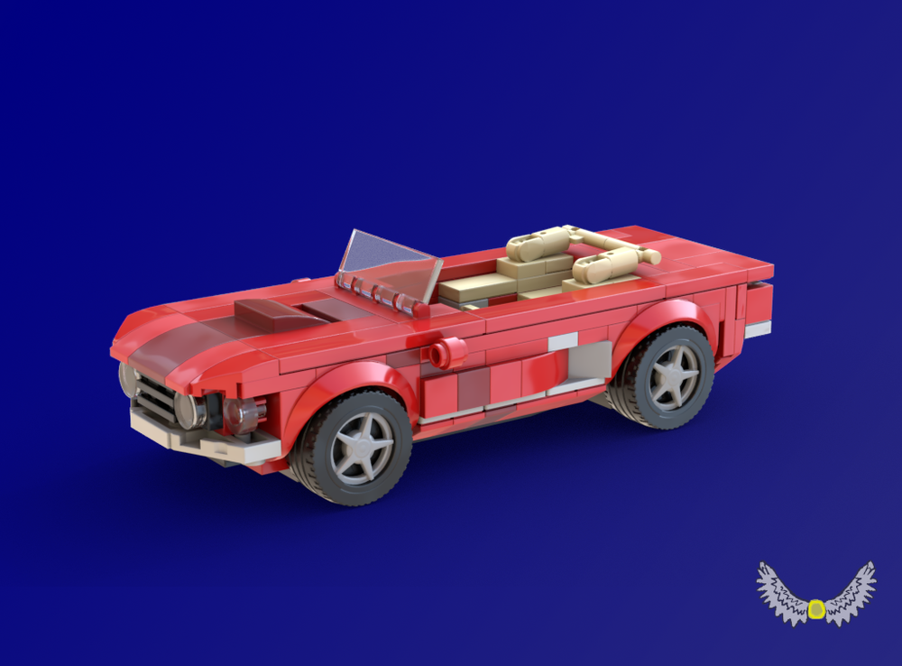 Lego Mustang 1969 convertible