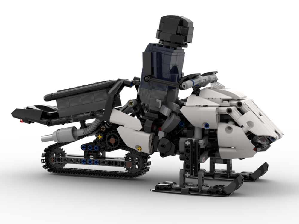 Lego RC snowmobile