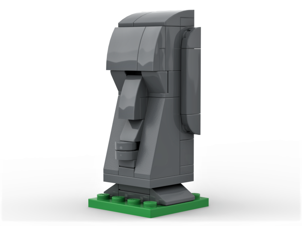 Lego Micro Moai
