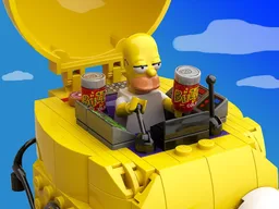Upscaled Minifigure Homer