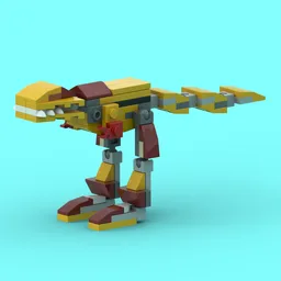 mini megalosaurus from LEGO Creator set 31112: Wild Lion