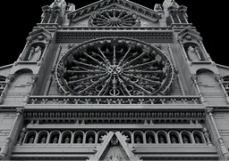 Gothic Cathedral Facade