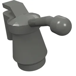 Tool Oil Can [Smooth Handle] / Dark Bluish Gray