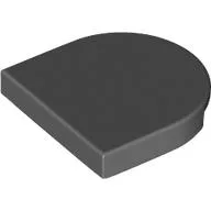 Tile Round 2 x 2 Half Circle / Dark Bluish Gray