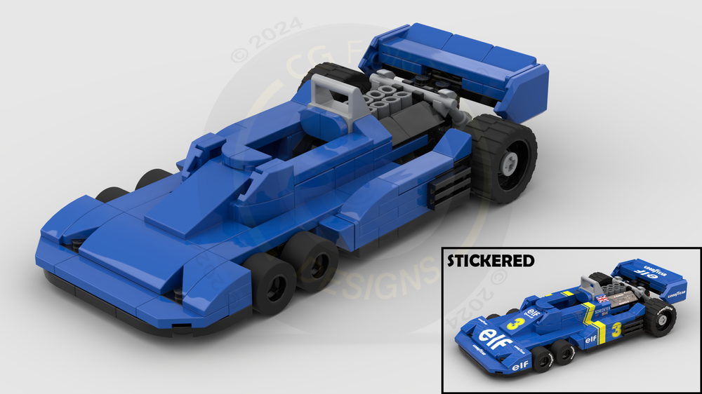Lego F1 Tyrrell P34
