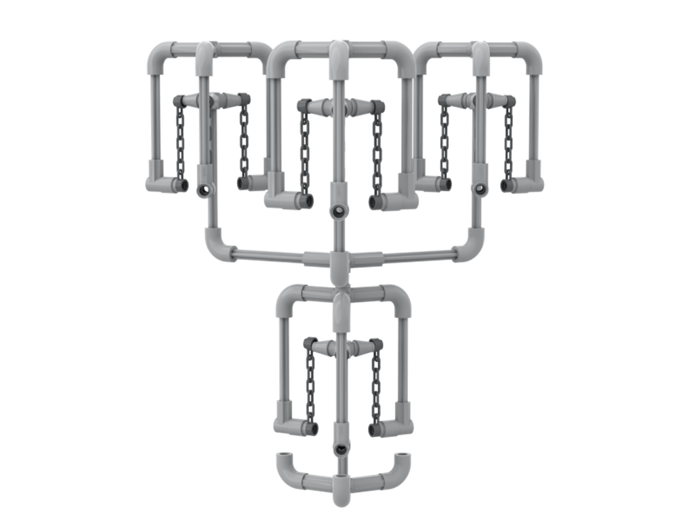 Lego Chain Sculpture
