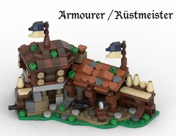 Armourer - Courtyard Expansion for Mini Blaustein Castle
