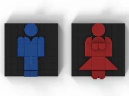 Signs for Gentleman's & Lady's