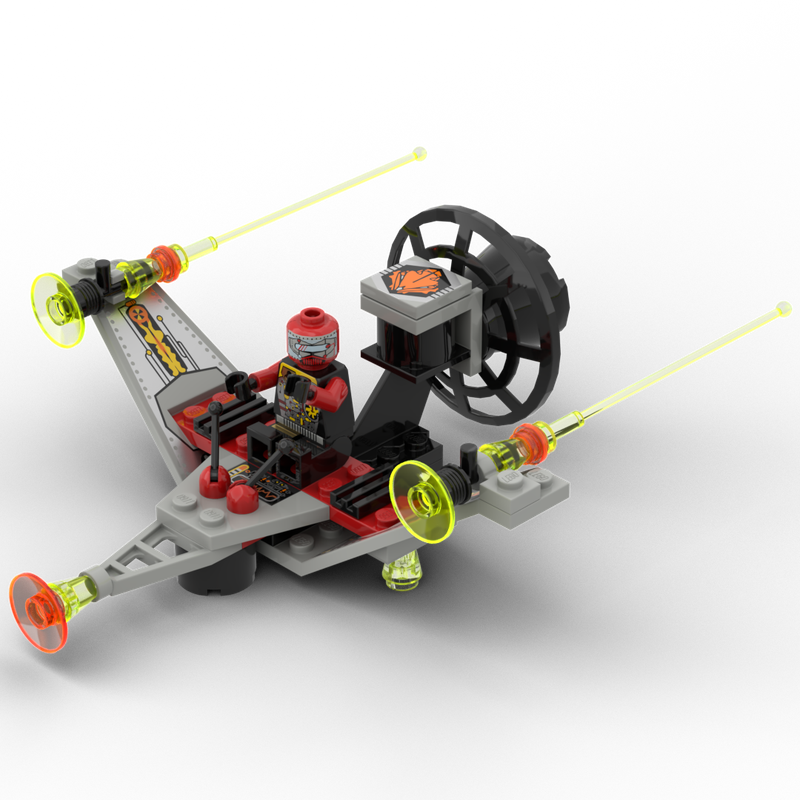 Lego MOC-6836 ufo echo hunter