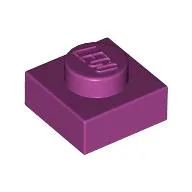 Plate 1 x 1 / Magenta