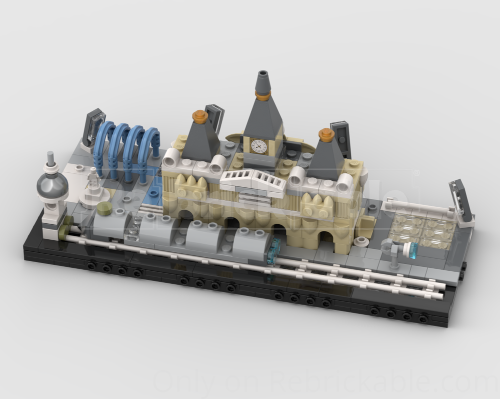 Lego Future London Railway Station – Alternate Build of LEGO 21034 London
