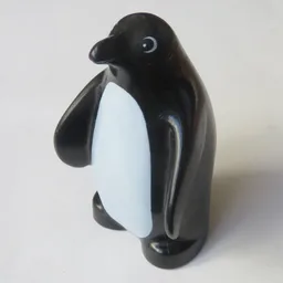 Duplo Animal Penguin, with White Only, Chest Print / Black
