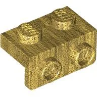 Bracket 1 x 2 - 1 x 2 / Pearl Gold