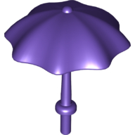 Lego Duplo Umbrella with Stop Ring / Dark Purple