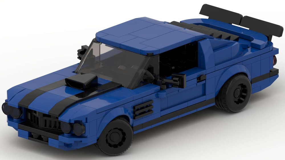 Lego 70's Muscle Car (Blue version)