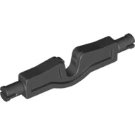 Vehicle Axle with Steering Clip and Pins / Black