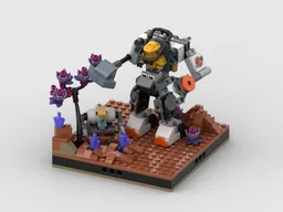 Display for set 60428 - Space Construction Mech