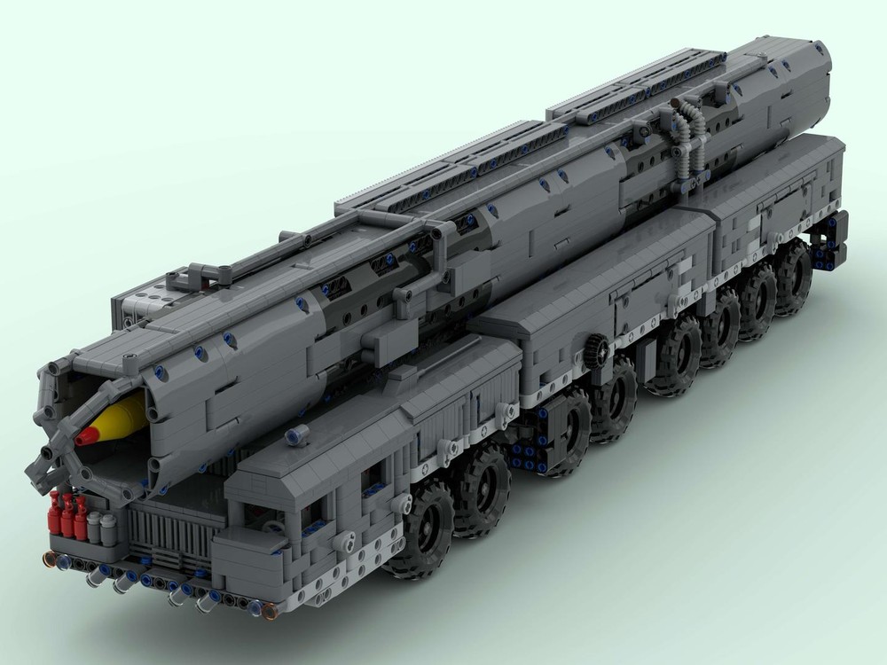 Lego MZKT-79221 with RS-12M Topol-M - SS-27 - Sickle