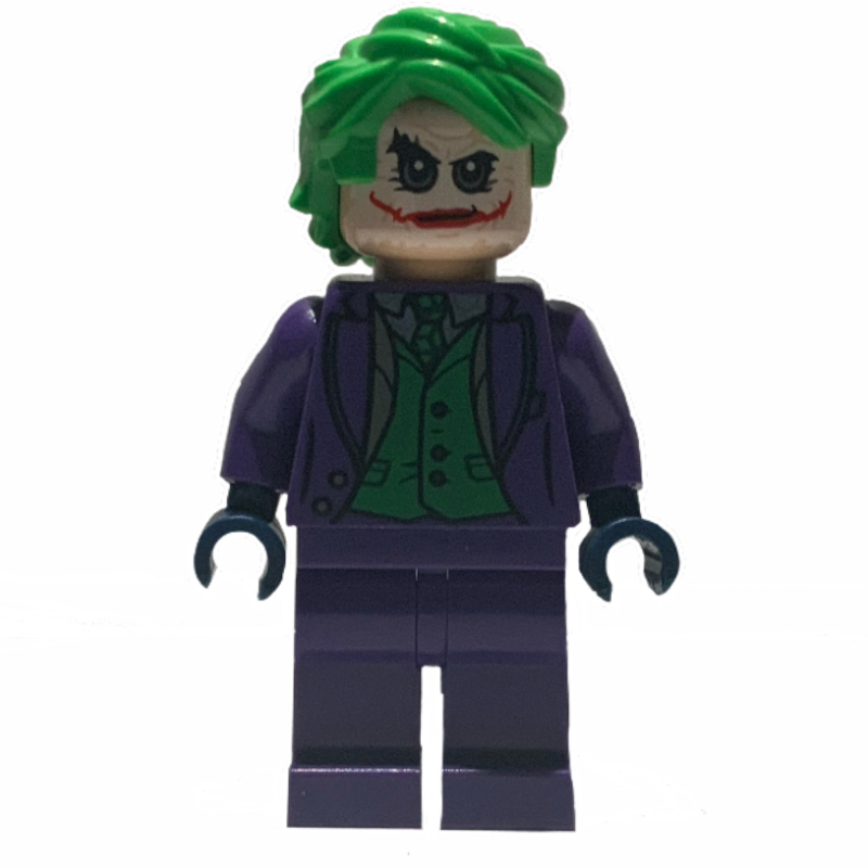 Lego The Joker, Painted Face, Dark Purple Suit