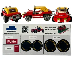 Bud and Terence dune buggy