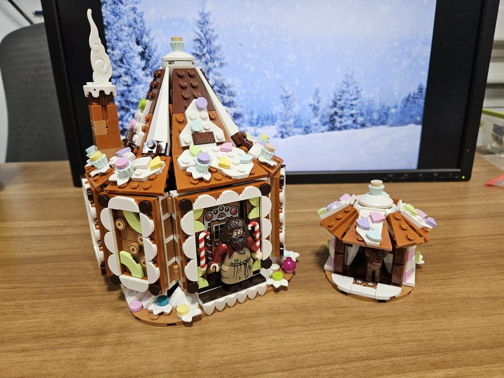 Lego Hagrid's Gingerbread Hut