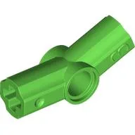 Technic Axle and Pin Connector Angled #3 - 157.5° / Bright Green