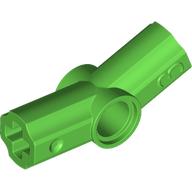 Lego Technic Axle and Pin Connector Angled #3 - 157.5° / Bright Green