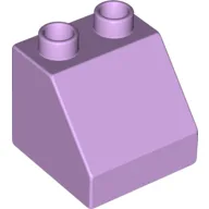 Duplo Brick 2 x 2 Slope 45° / Lavender