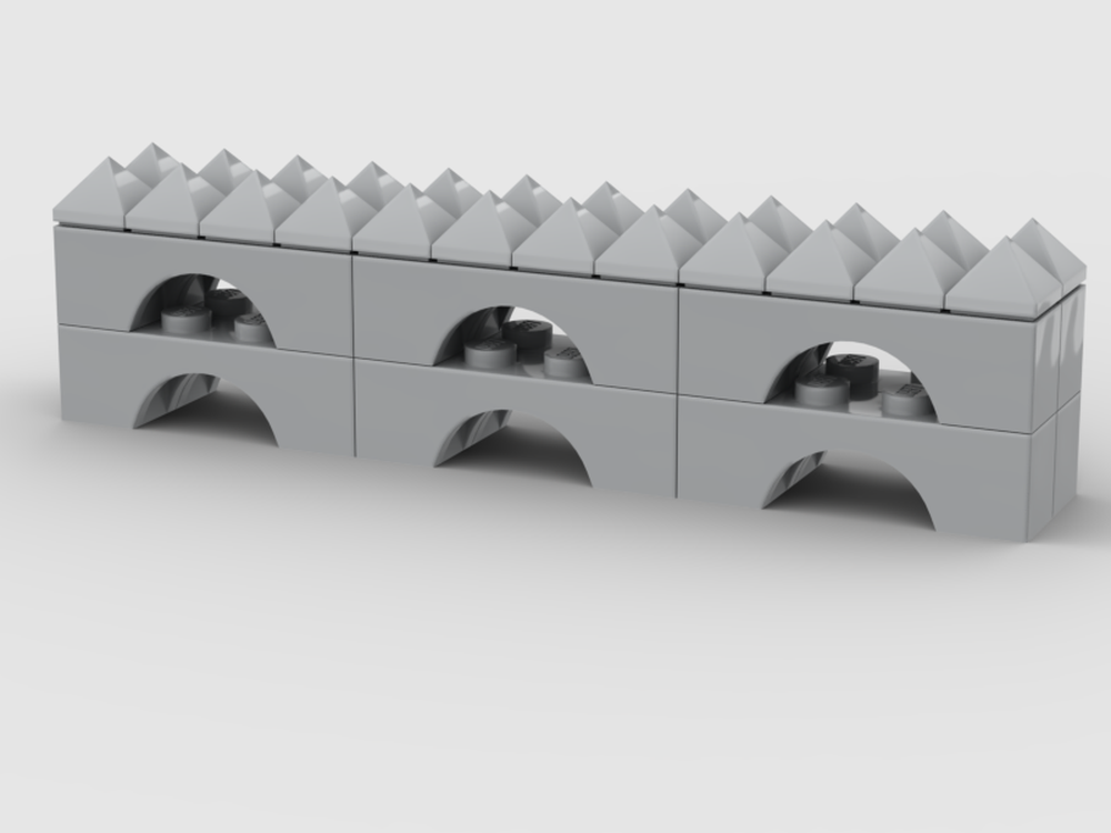 Lego micro greek aqueduct