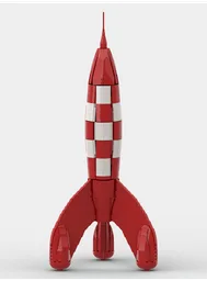 1:110 Scale Tintin's Rocket