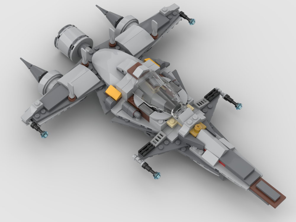 Lego The Gilded Petal 75325 alt build