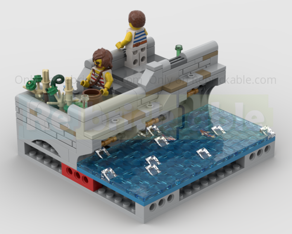 Lego Harbor Panorama Modul 2