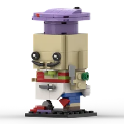 Pizzaface Brickheadz (Playmates Version)
