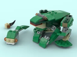31058 frog & tadpoles