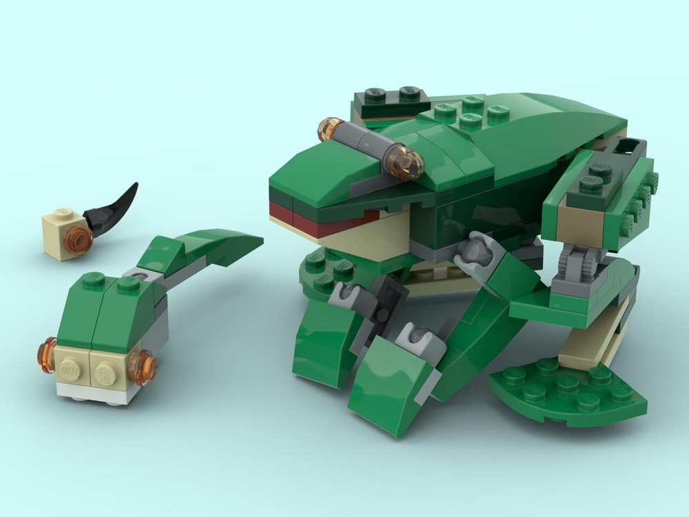 Lego 31058 frog & tadpoles