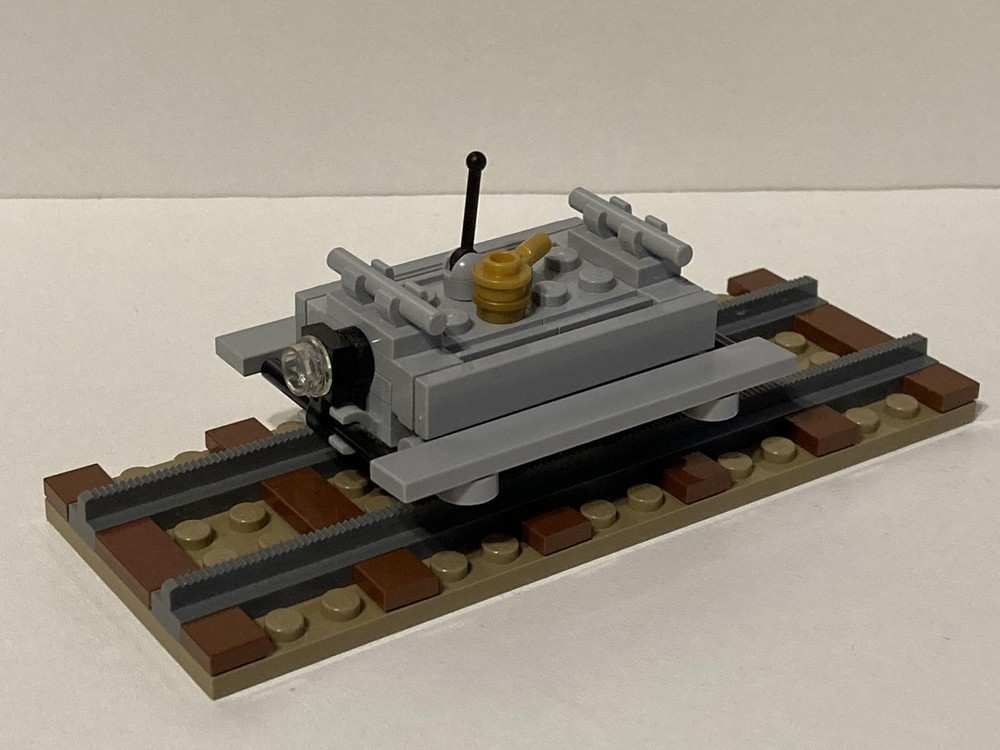 Lego Fairbanks-Morse Speeder (WW1 Railway Vehicle)