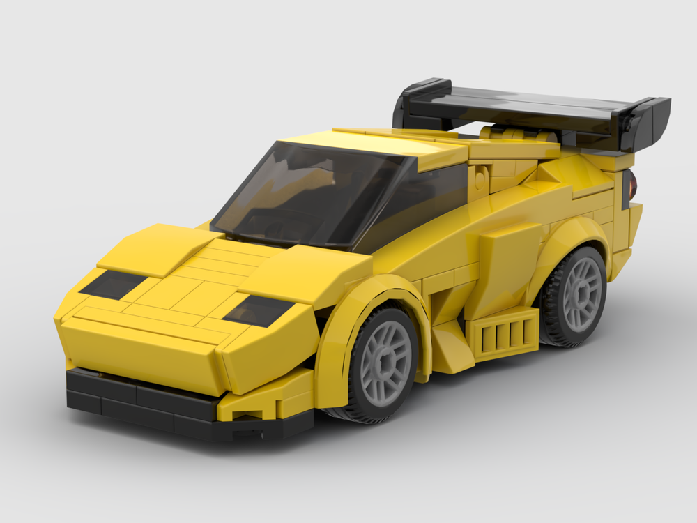 Lego Lamborghini Diablo Lego City Scale