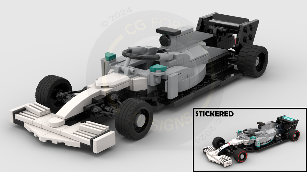Lego F1 Mercedes W10 - Germany