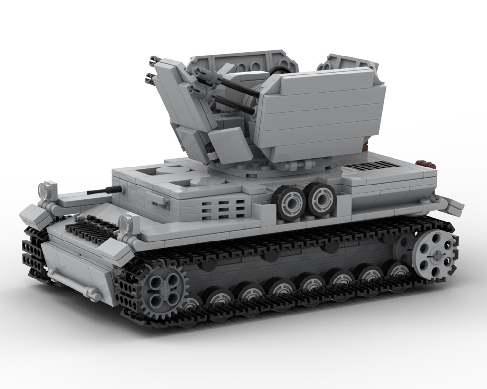 Lego Flakpanzer IV "Wirbelwind"
