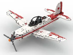 Single Seat Propeller Plane