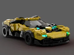 Armored Hypercar(yellow)