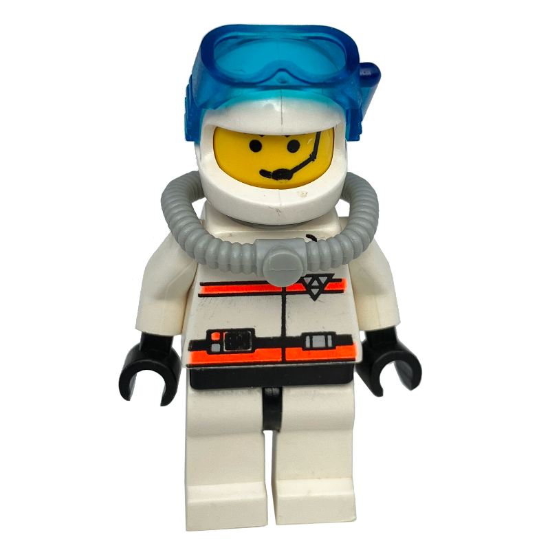 Lego Res-Q Man, Helmet with Mask, Airtanks, Headset
