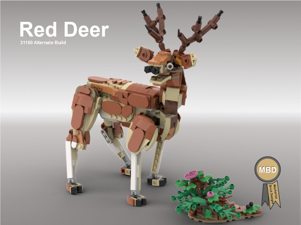 Lego Red Deer, 31150 Alternate Build